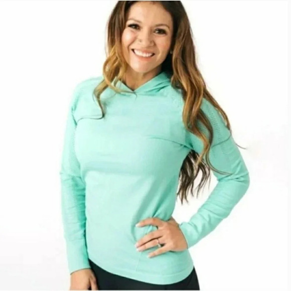 Zyia Active Peak Performance Seamless Hoodie Small - Picture 2 of 9